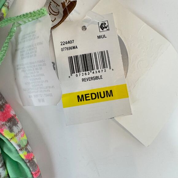 Becca Call of the Wild X-Small Reversible Hipster Bikini Bottom - Picture 14 of 14